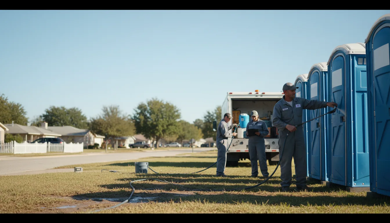 Long-Term Portable Toilet Rental in Sparta, NC near me